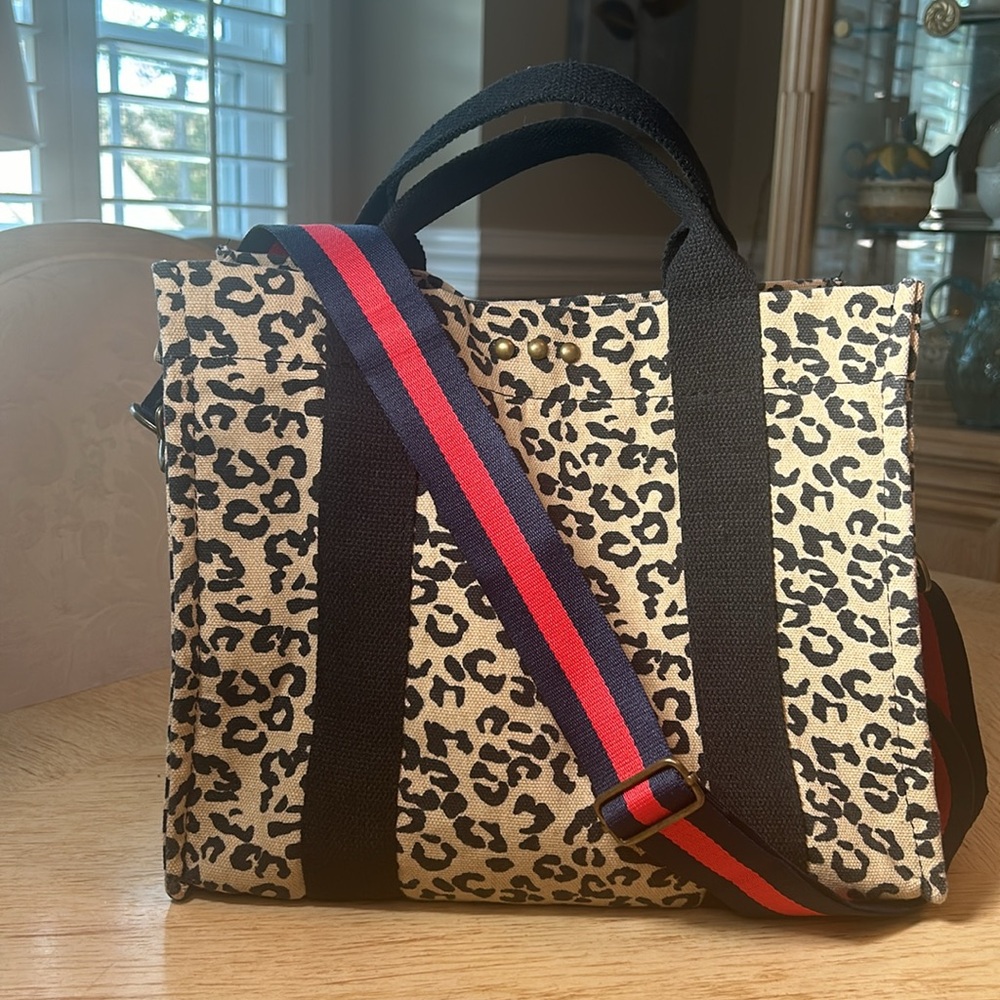 Leopard PS Cavas Bag/Tote